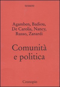 Comunit&agrave; e politica