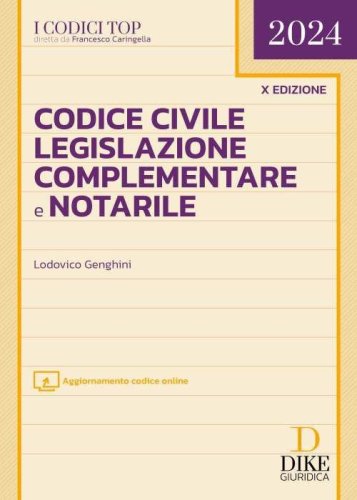 Codice civile, legislazione complementare e notarile