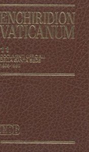 Enchiridion Vaticanum. Vol. 11: Documenti ufficiali della Santa Sede (1988-1989). - Documenti ufficiali della Santa Sede (1988-1989)