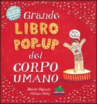 Grande libro pop-up del corpo umano