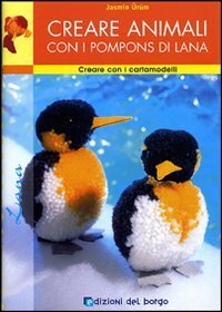 Creare animali con i pompons di lana