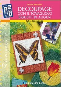 D&eacute;coupage con il tovagliolo - Biglietti di auguri