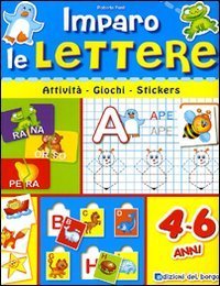Imparo le lettere. Con stickers