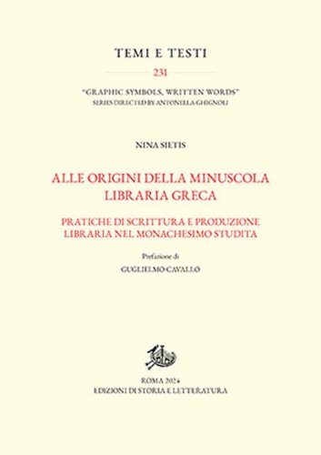 Alle origini della minuscola libraria greca