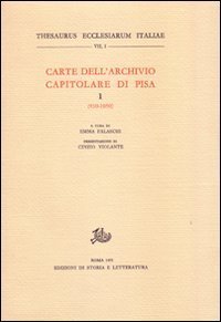 Carte dell'Archivio capitolare di Pisa