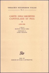 Carte dell'Archivio capitolare di Pisa