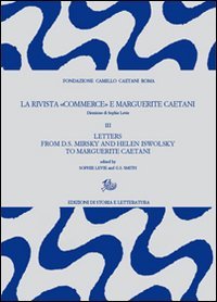 La rivista &laquo;Commerce&raquo; e Marguerite Caetani