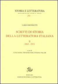 Scritti di storia della letteratura italiana