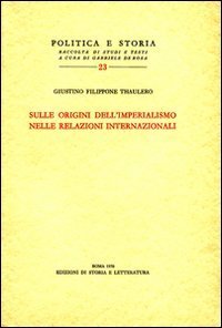 Sulle origini dell'imperialismo nelle relazioni internazionali