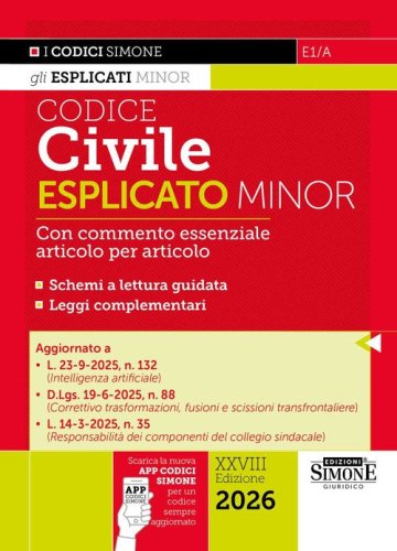 Codice civile esplicato. Ediz. minor