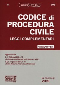 Codice di procedura civile e leggi complementari