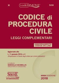 Codice di procedura civile. Leggi complementari