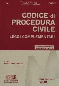 Codice di procedura civile. Leggi complementari. Ediz. minor