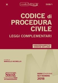 Codice di procedura civile. Leggi complementari. Ediz. minor