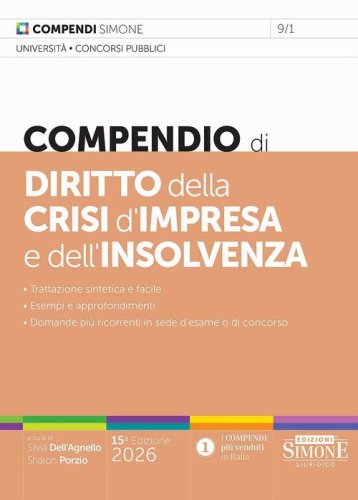 Compendio di diritto della crisi d'impresa e dell'insolvenza