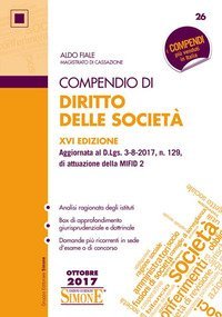 Compendio di diritto delle societ&agrave;