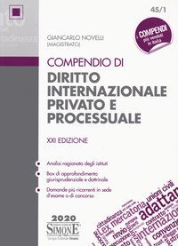 Compendio di diritto internazionale privato e processuale