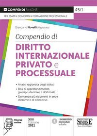 Compendio di diritto internazionale privato e processuale
