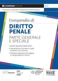 Compendio di diritto penale. Parte generale e speciale. Analisi ragionata degli istituti. Domande pi&ugrave; ricorrenti in sede d'esame o di concorso. Prospetti esplicativi per leggere e comprendere le norme