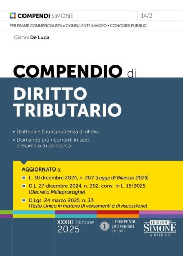 Compendio di diritto tributario