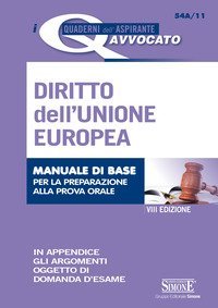 Diritto dell'Unione Europea. Manuale di base per la preparazione alla prova orale