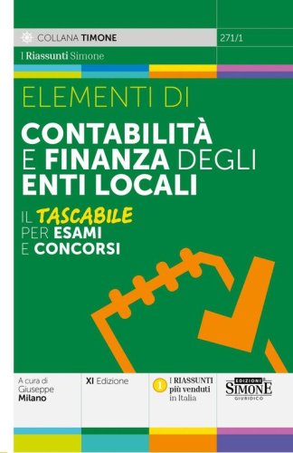 Elementi di contabilit&agrave; e finanza degli enti locali