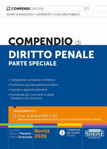 Manuale di diritto penale. Parte speciale