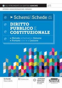 Schemi & schede di diritto pubblico e costituzionale