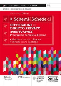 Schemi & schede di istituzioni di diritto privato (diritto civile). Programma completo d'esame