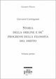 Storia della origine e de' progressi della filosofia del diritto