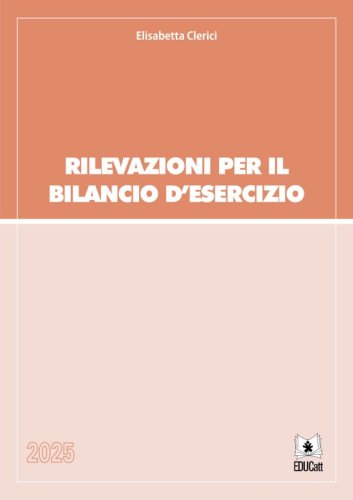 Rilevazioni per il bilancio d'esercizio
