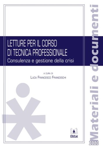 Letture Per Il Corso Tecnica Professionale
