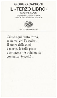 Il &laquo;terzo libro&raquo; e altre cose