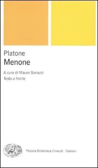 Menone - Testo greco a fronte