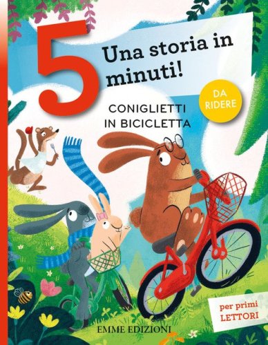 Coniglietti in bicicletta. Stampatello maiuscolo