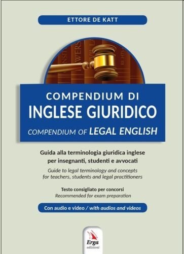 Compendium di inglese giuridico-Compendium of legal english