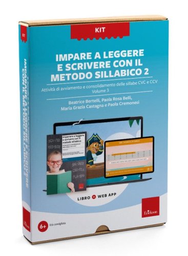Imparare a leggere e scrivere con il metodo sillabico 2. Kit