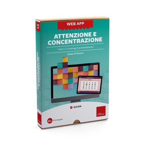 Web app Attenzione e concentrazione. 7 test e 12 training di potenziamento