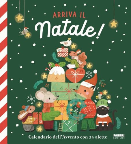 Arriva il Natale! Calendario dell'Avvento con 25 alette