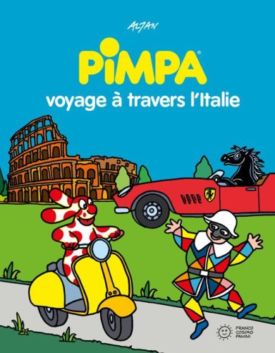 Pimpa voyage à travers l'Italie