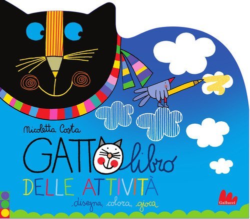 Gattolibro delle attivit&agrave;. Disegna colora gioca