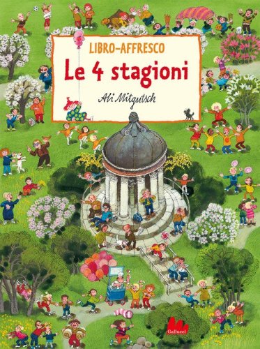 Le 4 stagioni. Libro-affresco