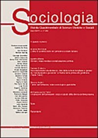 Sociologia. Rivista quadrimestrale di scienze storiche e sociali