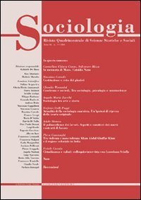 Sociologia. Rivista quadrimestrale di scienze storiche e sociali