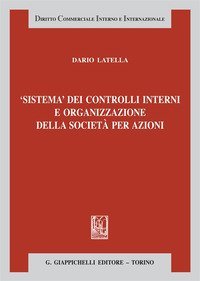 Sistema dei controlli interni e organizzazione delle societ&agrave; per azioni