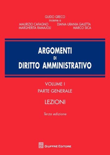 Argomenti di diritto amministrativo