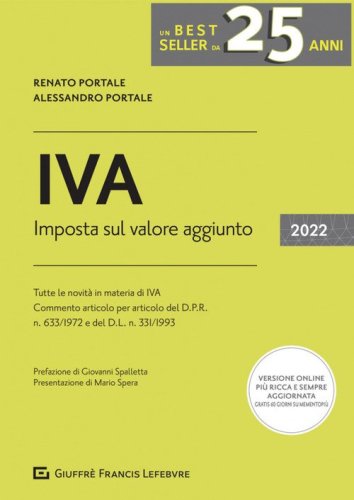 IVA. Imposta sul valore aggiunto 2022