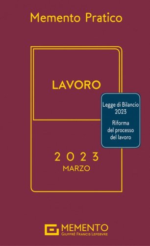 Memento lavoro 2023