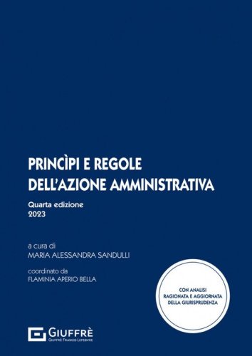 Princ&igrave;pi e regole dell'azione amministrativa