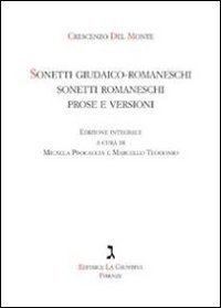 Sonetti giudaico-romaneschi, sonetti romaneschi, prove e versioni